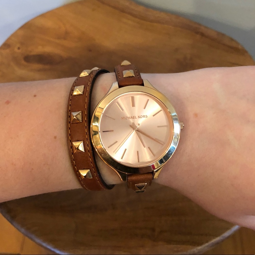 Michael Kors Wrap Bracelet Watch